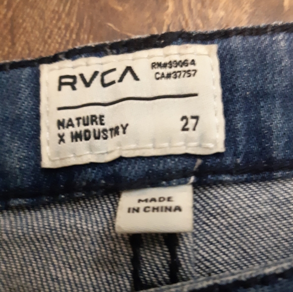 RVCA Jean shorts size 27 - Picture 6 of 6